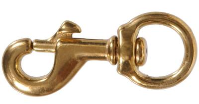 13/16x3.25 Brass Swiv. Bolt Snap