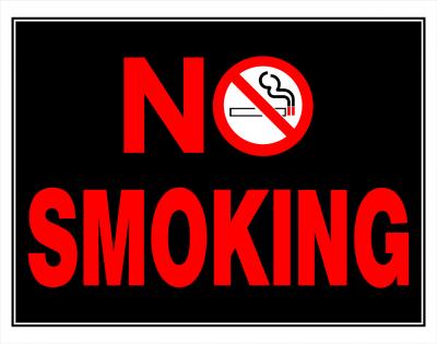 "No Smoking" Sign 15"x19"