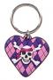 PVC Keychain - Heart/Skull