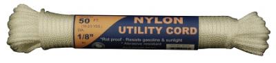 #4 NYLON UTILITY CORD 50' HK