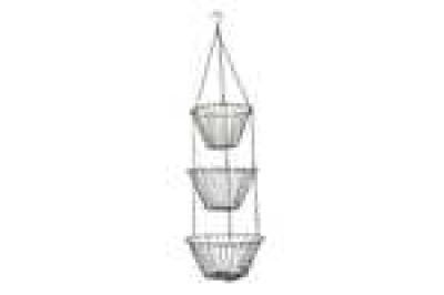 HANGING BASKETS CHROME