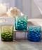 Etched Glass Tealight Candle Hol