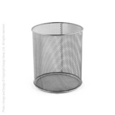 MESH UTENSIL CUP SILVER