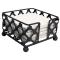 Blk Lattice Wire Coaster Holder