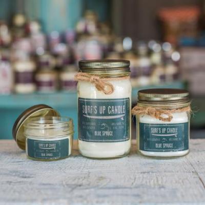 BLUE SPRUCE JAR CANDLE 16OZ