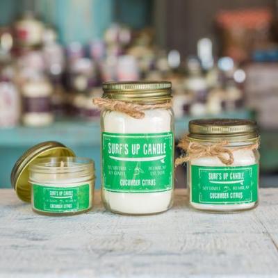 CUCUMBER CITRUS JAR CANDLE