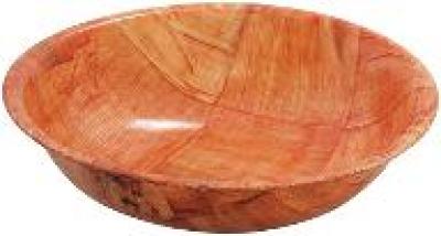 WOVEN 16" WOOD BOWL 7.5QT