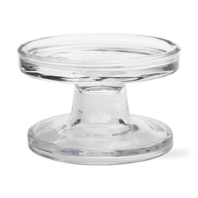 BOBBIN RVSBL GLS CANDLE HOLDER