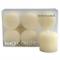 CHAPEL VOTIVE CANDLE IVORY S/6