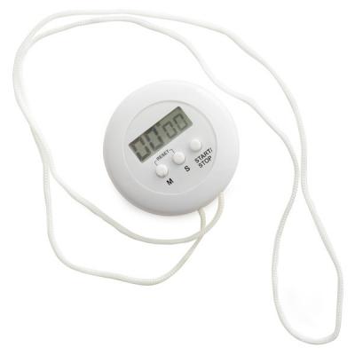 DIGITAL TIMER ON A ROPE, WHITE