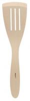 WOODEN SLOTTED SPATULA 12"