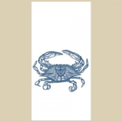 DEST BLUE CRAB FLOUR SACK TOWEL