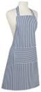 Royal Narrow Stripe Basic Apron