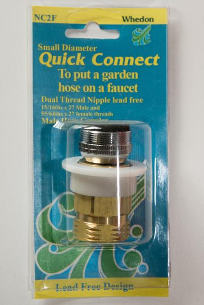 QuickConnect Dual Thread Coupler