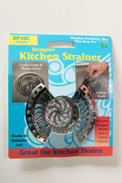 Chrome Kitchen Sink Strainer