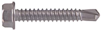 100PK 10X3/4 SS SelfDrill HWHScr