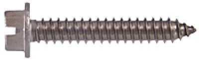 100PK 6X3/4 SS MTL SLOT HWH SCR