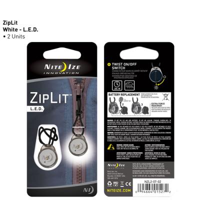 ZIPLIT LED ZIPPER PULL 2 PACK