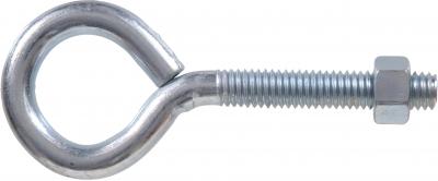 1/4-20x3" Eye Bolt with Hex Nut