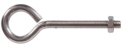 1/4-20x2-5/8" Eye Bolt w/Hex Nut